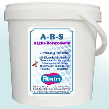Algin-Borax-Soda ABS - 5 Liter - Ameisen Schnecken Milben Schimmel