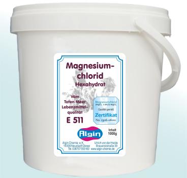 Magnesiumchlorid 1kg Eimer vom Toten Meer