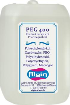 Glycol PEG 400 4L Kanister Polyethylene Reinheit entspricht Pharmaqualität