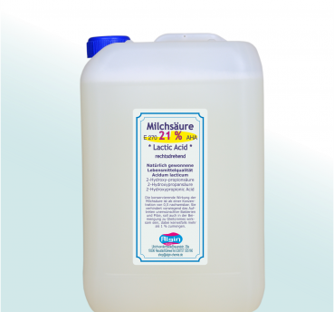 Milchsäure 21% 6 Liter HDPE-Kanister