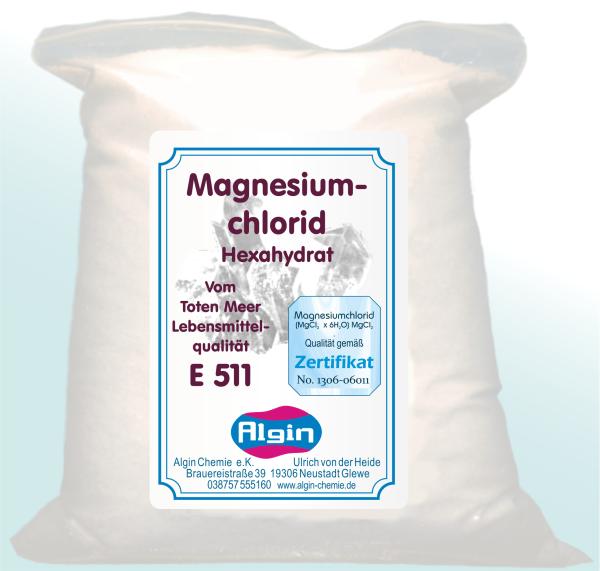 Magnesiumchlorid 1kg Clip Beutel vom Toten Meer