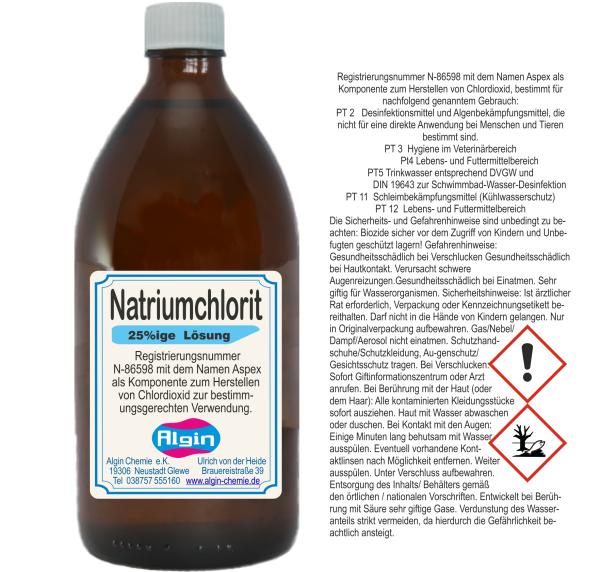 Natriumchlorit 25 kaufen