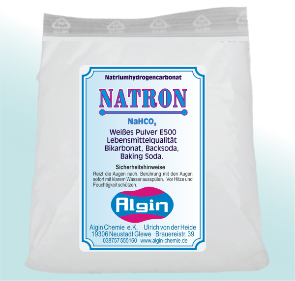 Natron Backpulver 2kg Beutel