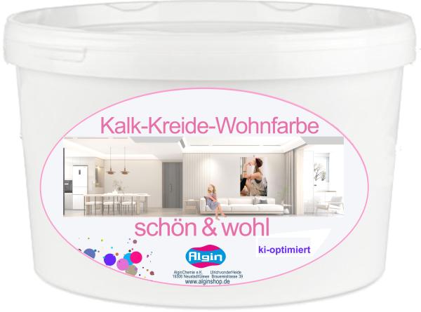 Kalk-Kreide-Farbe 10 Liter Eimer leicht streichbar