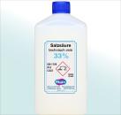 Salzsäure 33% Tech. 1 Liter HDPE